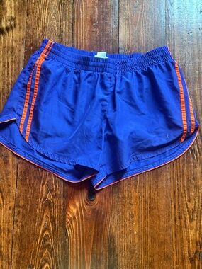 Danskin Now Athletic Shorts with Orange Trim